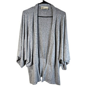 Saturday Sunday Cardigan Womens Large Gray Cozy Sweater